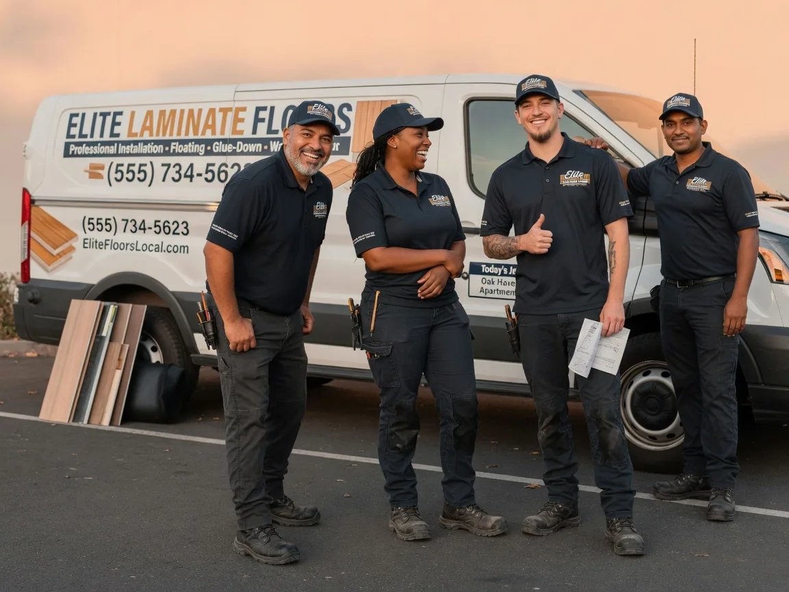 Laminate flooring installation company in Randalia, IA
